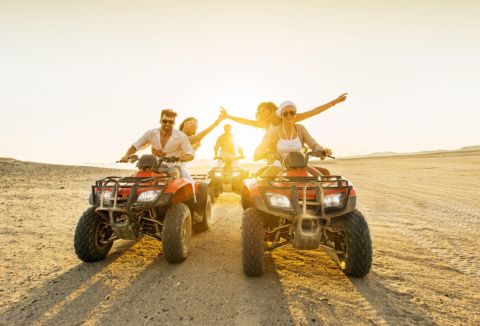 Hurghada Quad Bike Safari: Camel Ride, Dinner & Stargazing