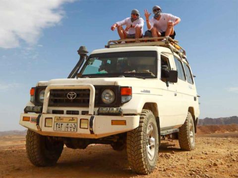 Marsa Alam: Wadi El Gemal National Park Jeep Tour & Dinner
