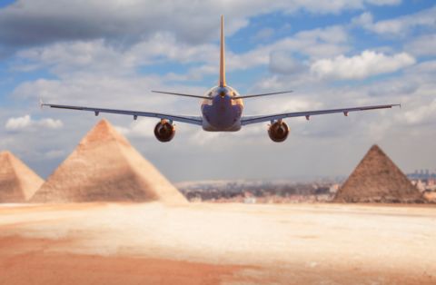 From Sharm: Cairo Day Tour and Pyramids (by plane)