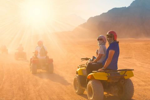 Sharm: Desert Quad Biking and Camel Safari Adventure