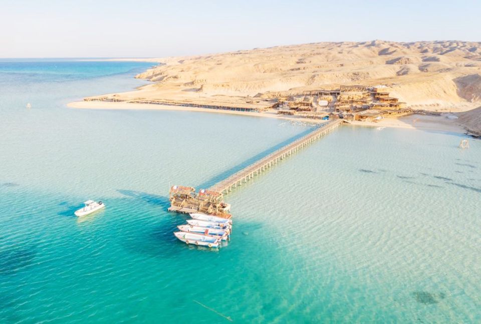 Hurghada: Orange Bay Island Snorkeling Trip With Water Sports with Transfer