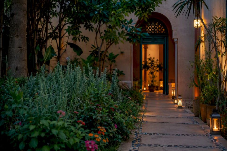 Calm luxury hammam spa interior in Cairo